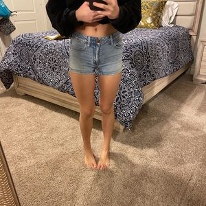 American eagle denim shorts